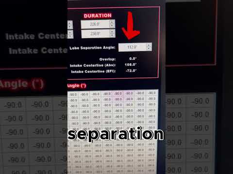 Entering Cam Specs into Holley Terminator X