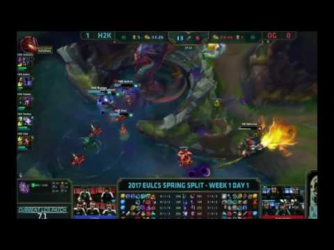 EU LCS Spring 2017 | OG Naehyun baron steal