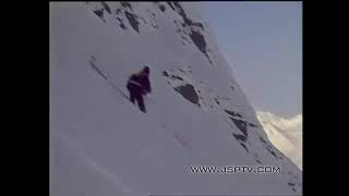 Narciarza popierdolilo