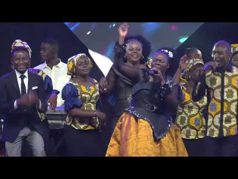 NEEMA YA GOLGOTHA  LIVE | MAMAN JOELLE NKULU | WI LEZA 2023