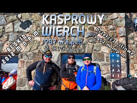 Kasprowy  Wierch 1987 m n.p.m  z Brzezin