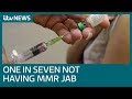 One in seven five-year-olds 'not fully immunised against MMR' | ITV News