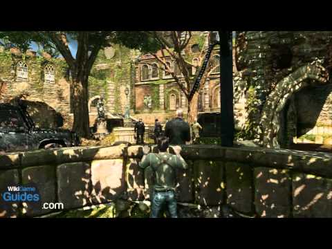 Gameplay - Uncharted 3: Drake's Deception Single Player Gameplay Part 4 | WikiGameGuides