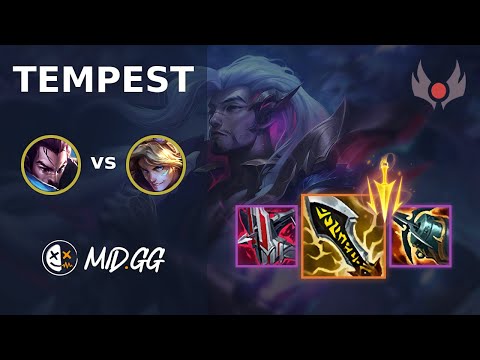 MID.GG: [ Tempest ] Yasuo BOT vs Ezreal | NA GRANDMASTER | LOL Season 2026