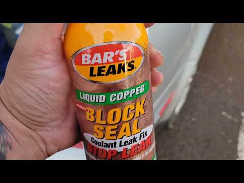 Stop Coolant leak within minutes! (Bar's Leaks Liquid Copper Block Seal Coolant Leak Fix)