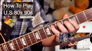 'U.S 80s 90s' The Fall Guitar &amp; Bass Lesson