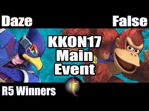 KKON17 Main Event: SSB Wii U - WR5 - Daze vs False