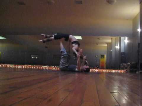 Jen and Phil AcroYoga Vital Yoga Denver Legwarmers Rule