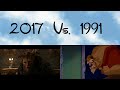 Beauty The Beast Scene Dialogue Comparision 2 Dinner Invitation 1991 Vs 2017