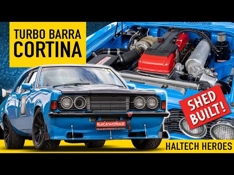 🏅 Jack of all trades: Greg's Barra-powered Ford Cortina | HALTECH HEROES Video