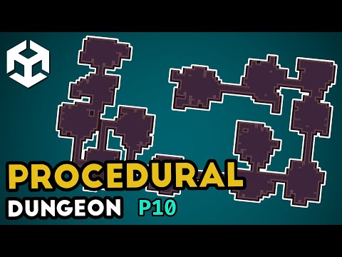 Corridors First Algorithm - P10 - Unity Procedural Generation of a 2D Dungeon