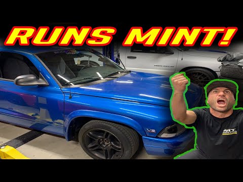 DEAD DODGE DAKOTA IS FINALLY ALIVE & WELL | ENGINE INSTALL PART 3