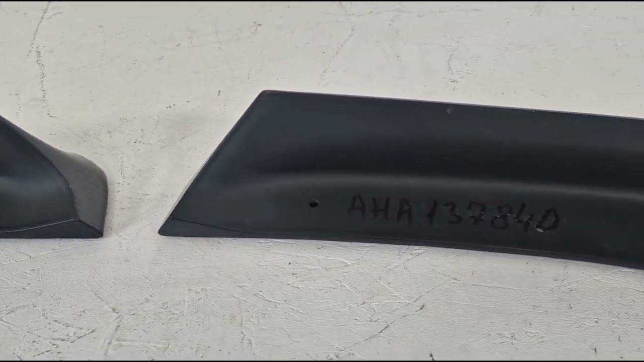 BMW 3-sarja E46 1998–2006 Etupuskurin lipat Flap (M3, hiilikuitu) Video 1