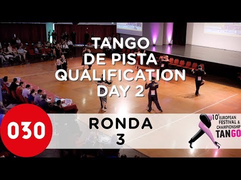 European Tango Championship 2019 – Tango de pista – Qualification Day 2 Ronda 3