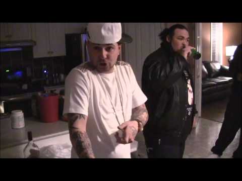 Cut Throat Mafia Gon Gotti n Pacman freestyle in the stash house