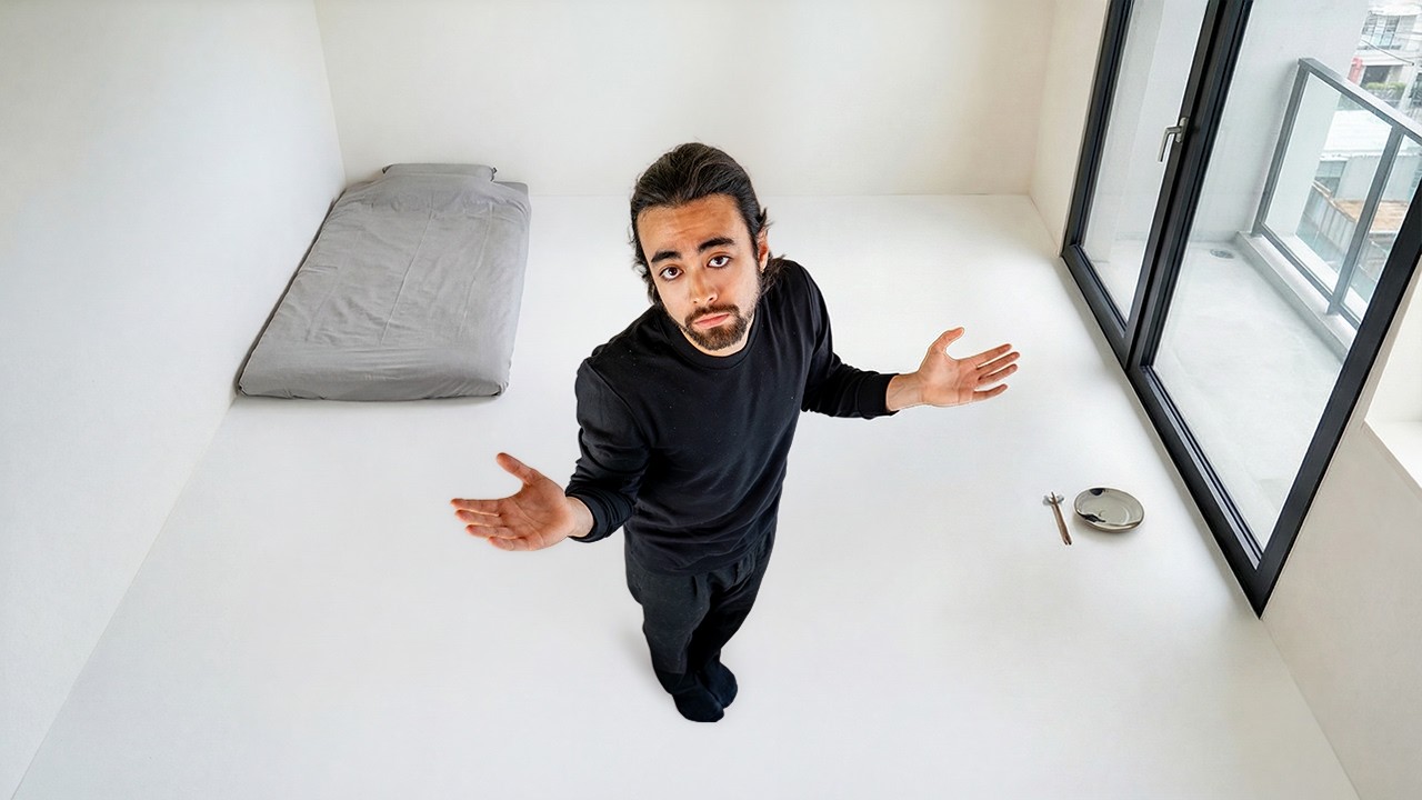 Así Vive el MINIMALISTA Más EXTREMO de Japón