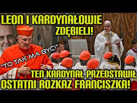 THE CARDINAL STOOD UP AND SPOKE WORDS OF Terror - FRANCIS' LAST PLAN FOR THE CHURCH #mszatrydentcka