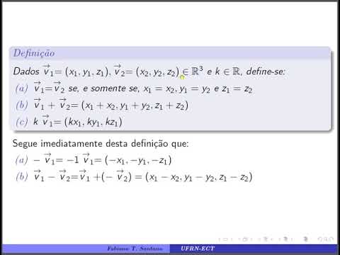 Vetores Parte 1 (Revisão Unidade 2)