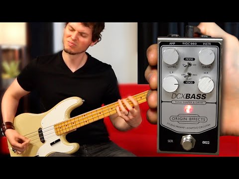 Origin Effects - DCX Bass (Black Edition) | Vintage-Inspired Bass