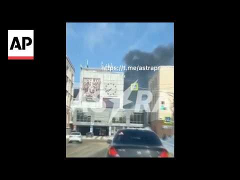 Video Thumbnail: Eleven injured in Ukrainian drone attack on central Russia