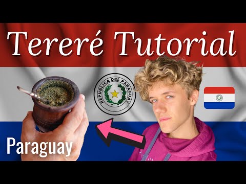 How to make Paraguayan Tereré (The National Drink of Paraguay) Tutorial | Mate Tea in Asunción