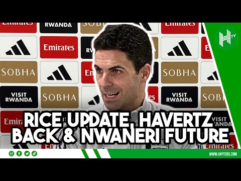 Rice UPDATE, Nwaneri READY? | Mikel Arteta | Bournemouth v Arsenal