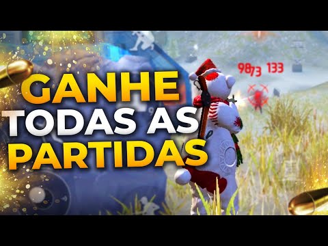 APRENDA AGORA COMO DAR BOOYAH E GANHAR TODAS AS PARTIDAS DE FREE FIRE!! FREE FIRE DICAS