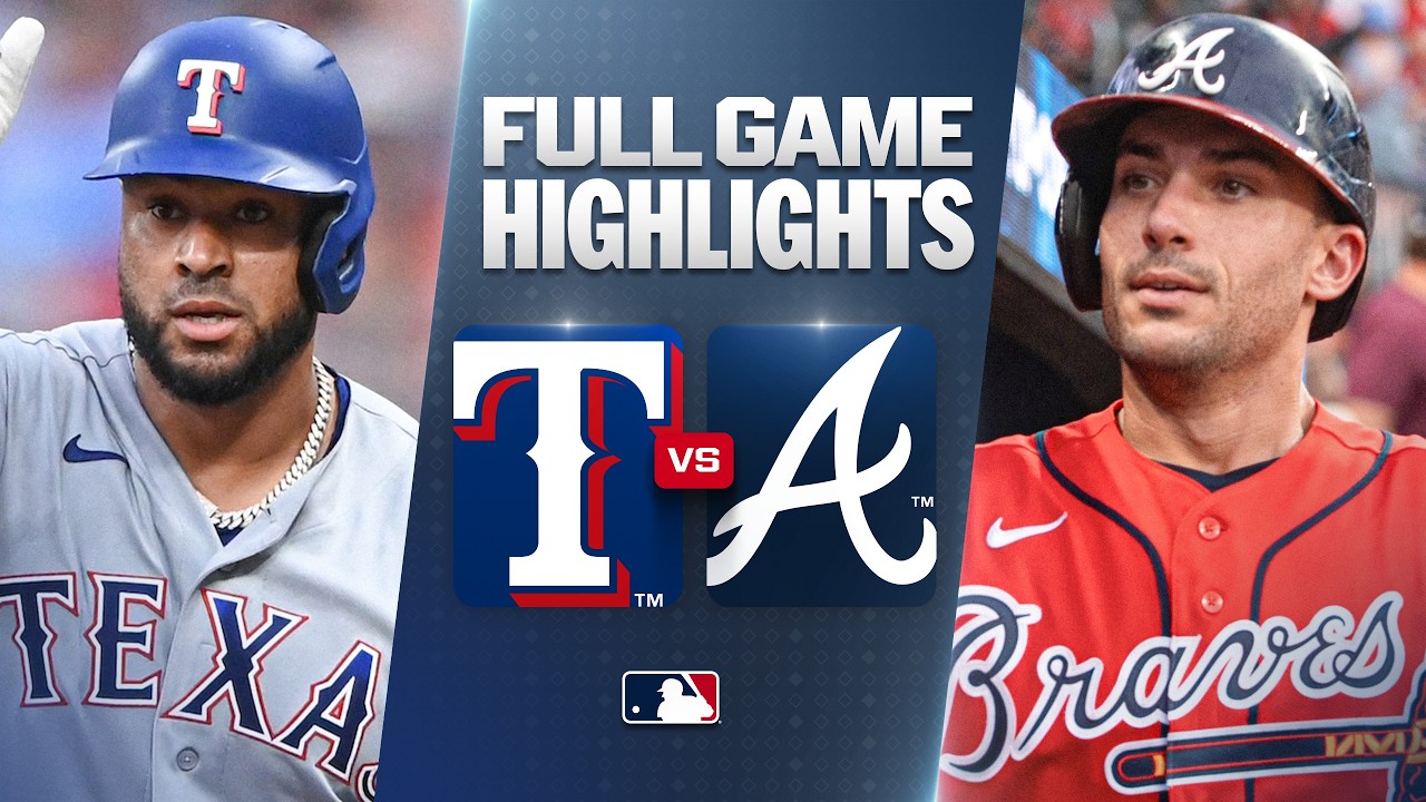 RANGERS vs. BRAVES: Official Full Game Highlights (July 17) | 2026 MLB Season