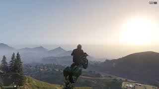 FRANKLIN CAN FLY!? | Gta 5 stunt clip