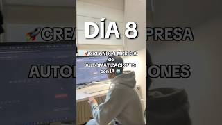 🌐Día 8-Creando empresa de automatizaciones con IA #ia #ai #chatbot #chatgpt #n8n #n8nworkflow