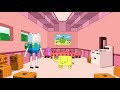 Adventure Time | Finn vs Enderman Minecraft Episode | Cartoon Network на русском