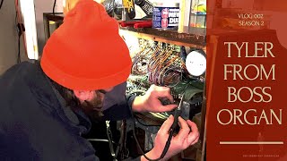 Video thumbnail for VLOG 002 | Tyler From Boss Organ Services Our Hammond a100 | Sound Guy Chronicles Season 2 Episode 4 by The Sound Guy Chronicles