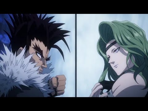 Hellfire Flame vs Gale Wind | One Punch Man Season 3 Episode 3.