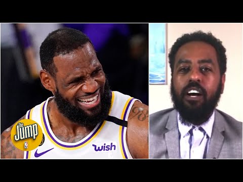 The Jump對勒布朗-詹姆斯在2K中得到98分的反應--太高還是太低？ (The Jump reacts to LeBron James getting a 98 rating in 2K — too high or too low?)