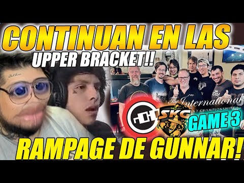 😲RAMPAGE DE GUNNAR!!😲SKERES sorprendidos por el TREMENDO juego de K1 en el game 3 contra SANDKING G.