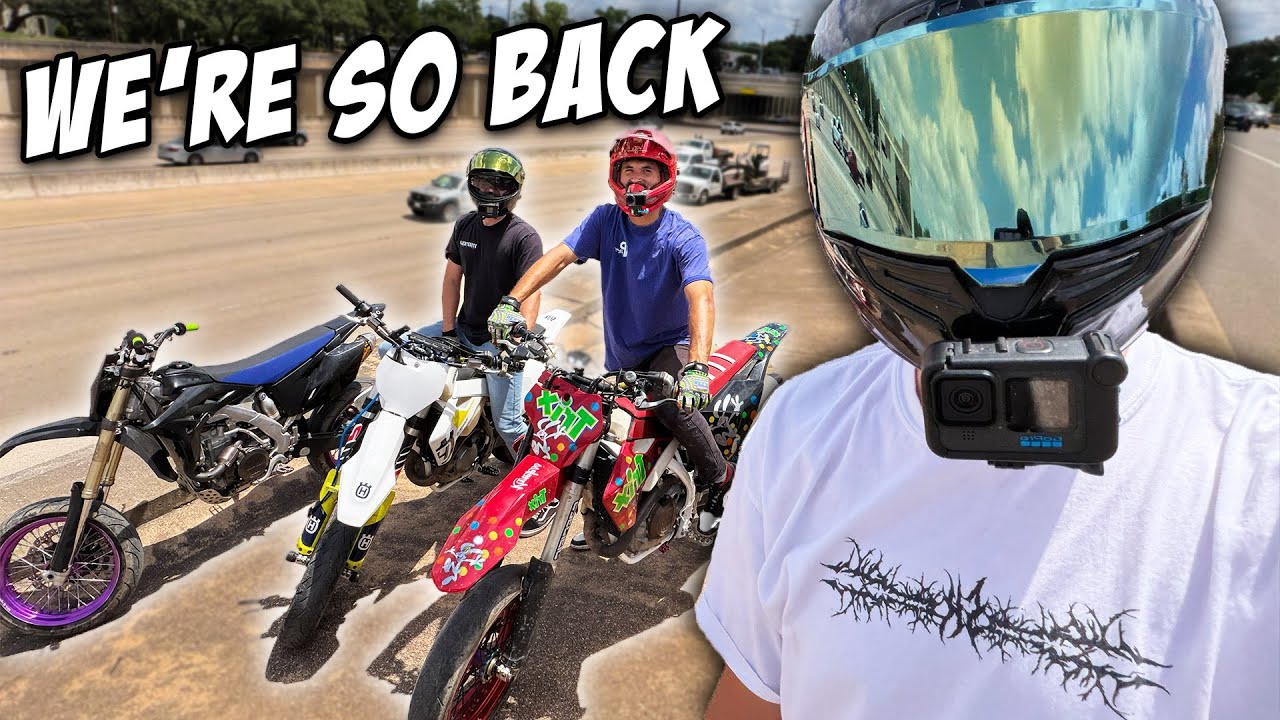 First time on Supermoto since my accident 