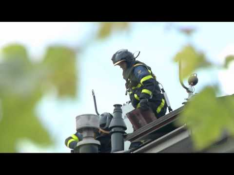 Wasmachine vliegt in brand in Dordrecht