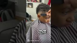 MOHAWK ACTION‼️ #shorts #hair #kids
