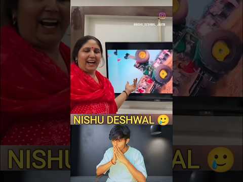Nishu Deshwal Mom Reaction 🙂#shorts #nishudaswal #shortsvideo #jaat