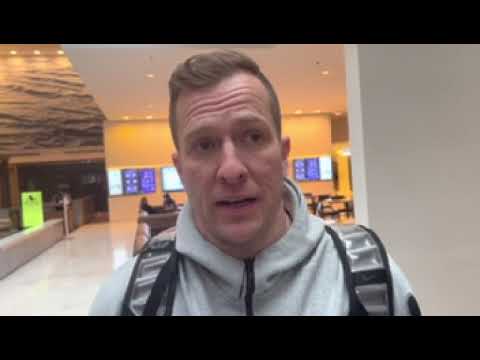 CFTV: Otz upon arrival in Chicago for the Sweet 16