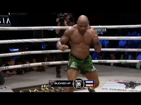 Yoel Romero Is A Freak Experiment One Punching In BKFC