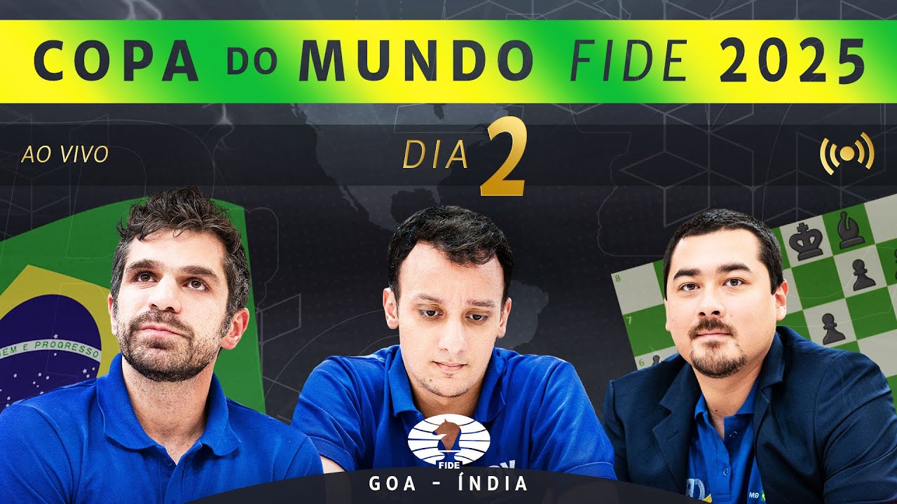VAMOOO BRASIL DIA DE ELIMINAÇÃO!!!!!!!!!!! COPA DO MUNDO FIDE 2025 AO VIVO!