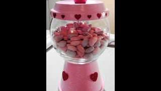 Valentine Candy Jar D.I.Y.