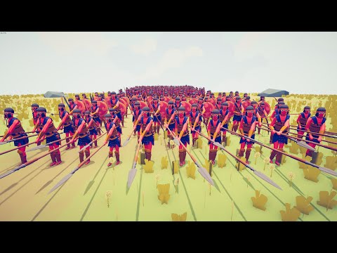 250x ATHENIAN MILITARY SIEGE ENEMY CASTLE - Totally Accurate Battle Simulator TABS