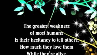 Collective Soul - How Do You Love lyrics