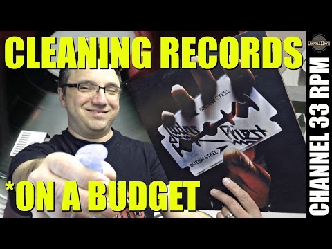 HOW TO MAKE record cleaning solution | Tips for cleaning vinyl