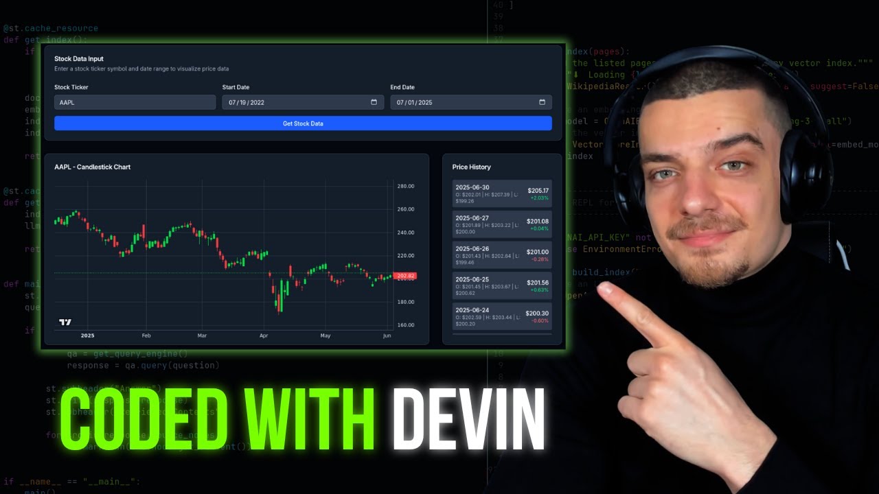 Building A Financial Dashboard with Devin AI - Here's What Happened