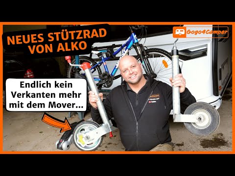 ALKO Premium jockey wheel for our caravan - heavy-duty jockey wheel with drawbar load indicator &...