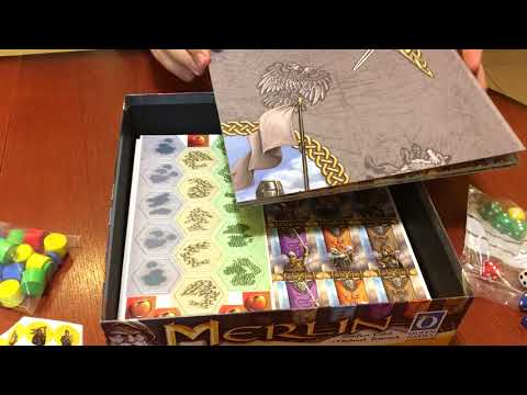 Merlin Unboxing - Mit Játsszunk?