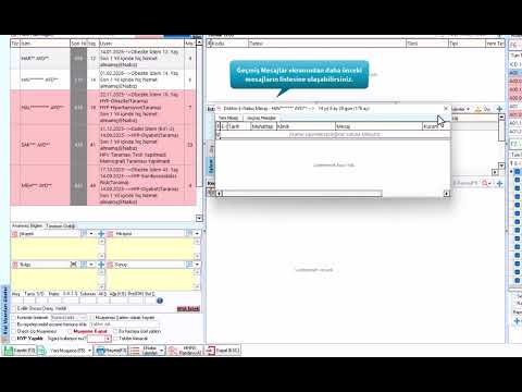 E-Nabız İşlemleri (Getat, Hekim Mesaj, Sağlık Hizmet Talep)